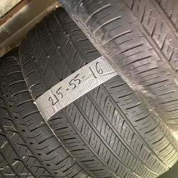 205/55/R16 Set Of (4) Michelin Tires