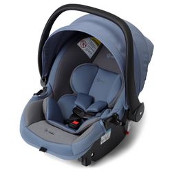 Safety 15 onBoard Slide Infant Car Seat Featuring SafetySlideBase, Dusty Slate