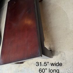 Designer Wood Coffee Table- Free