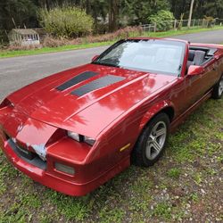 Build Restore Or Drive Camaro Iroc Z Convertible American Classic Muscle 