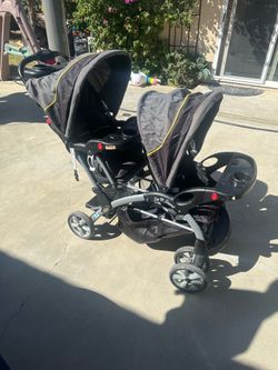 Sit N Stand Double Stroller