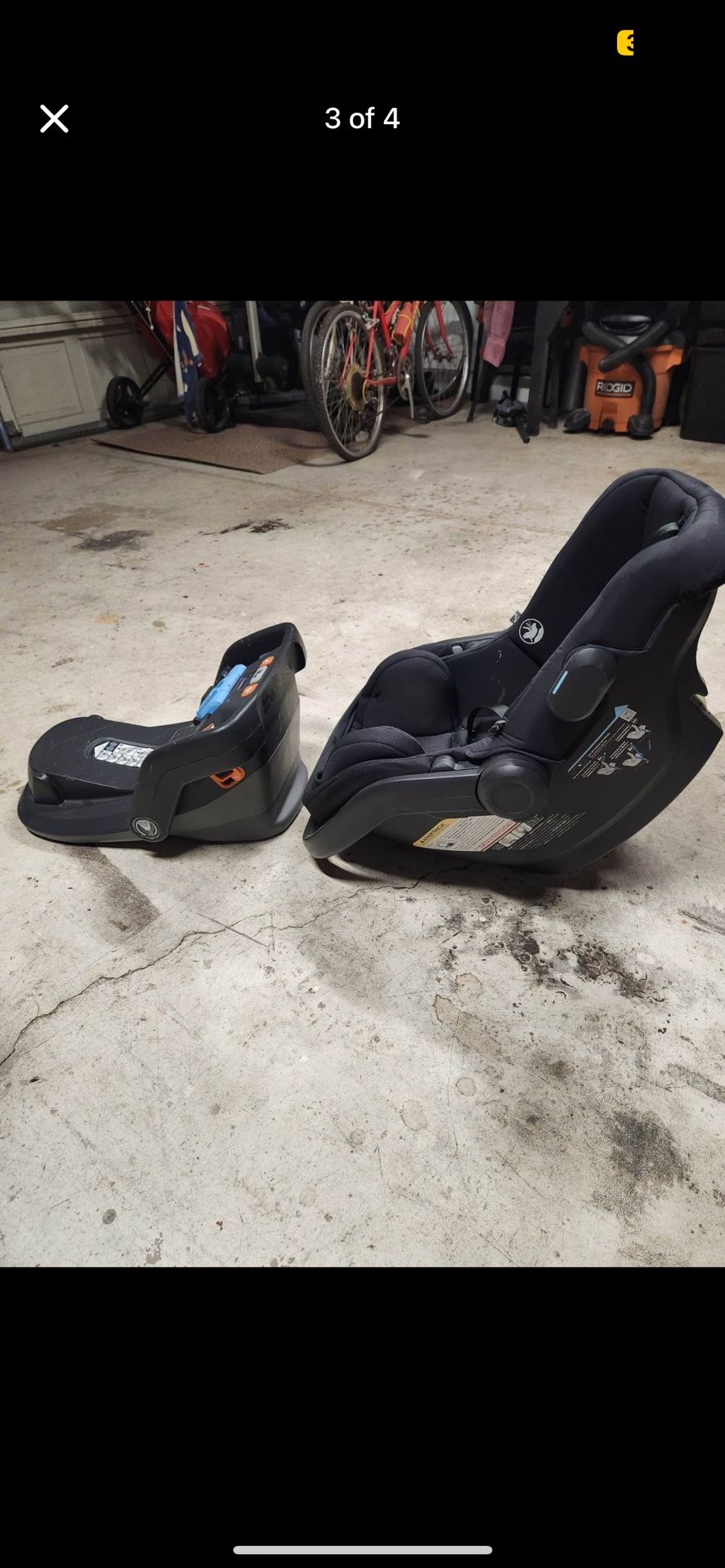 uppababy Car seat And Base