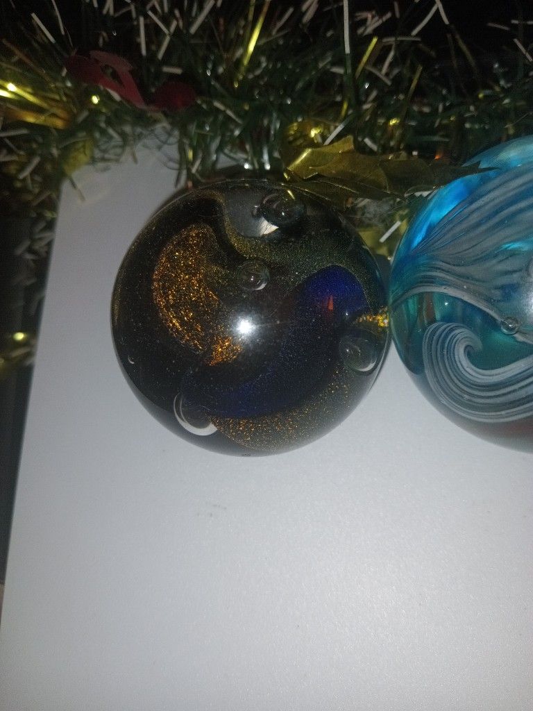 Very Collectible Thick Glass Design Balls