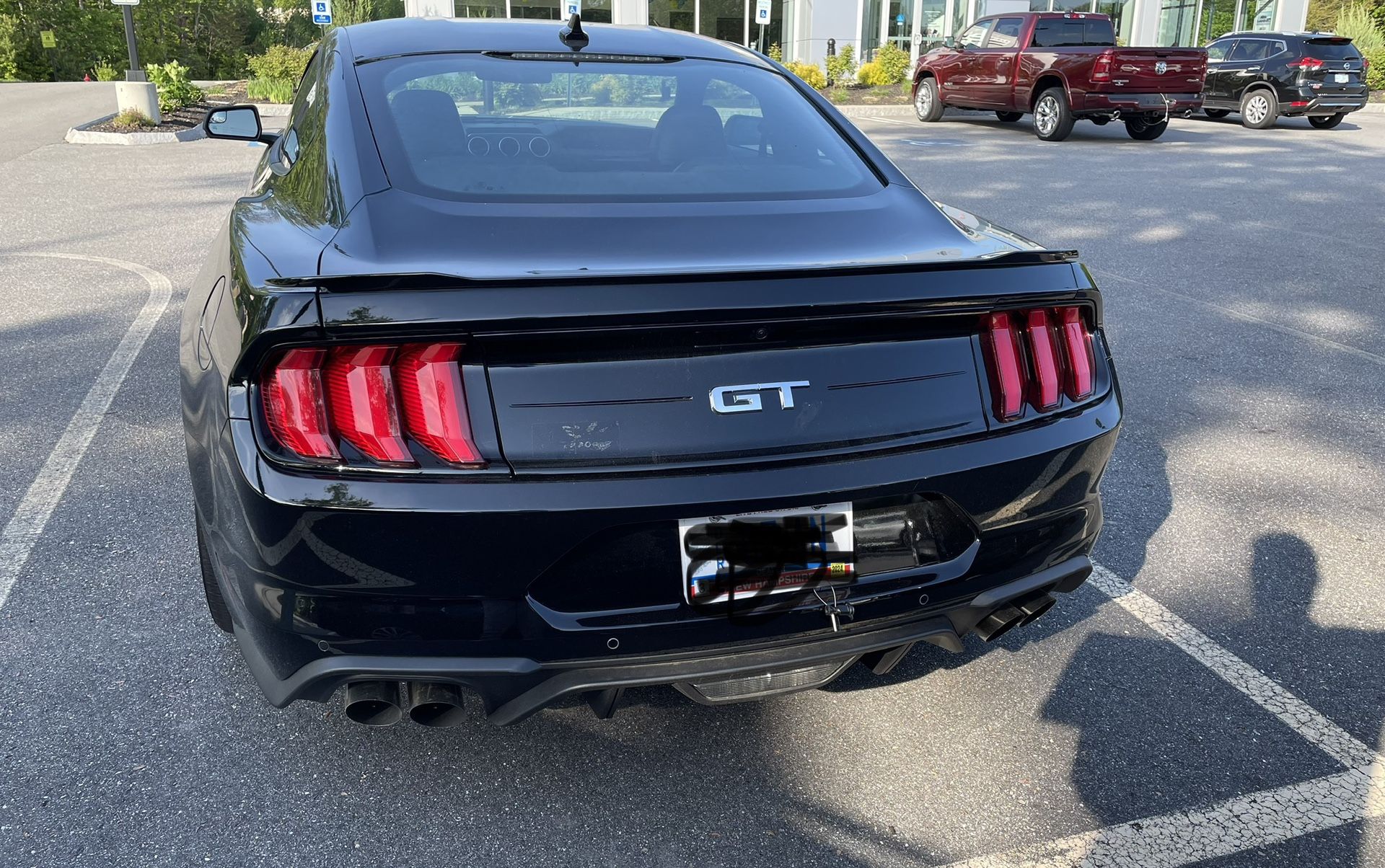 OEM Mustang GT Rear Wing Spoiler