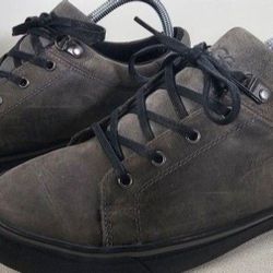 NEW Ugg Brock Men's Gray Nubuck Lace Up Waterproof Sneakers -  Size 9 '