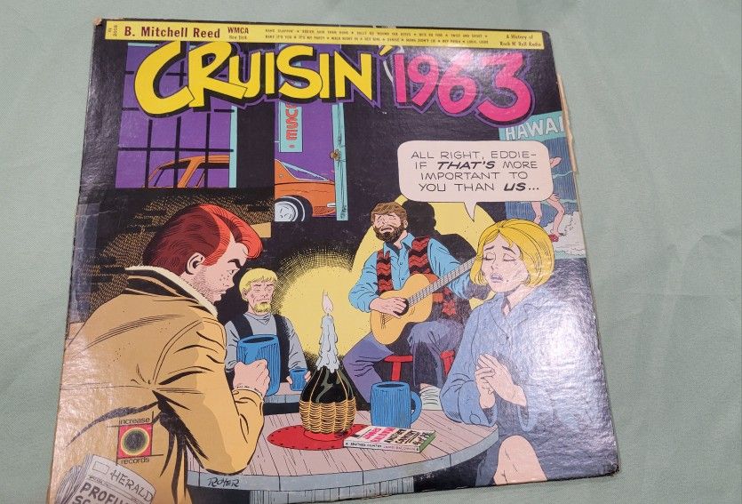 Cruisin 1963 B. Mitchell Reed Vinyl Record LP