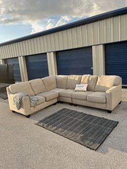 Beige Sectional Couch Free Delivery