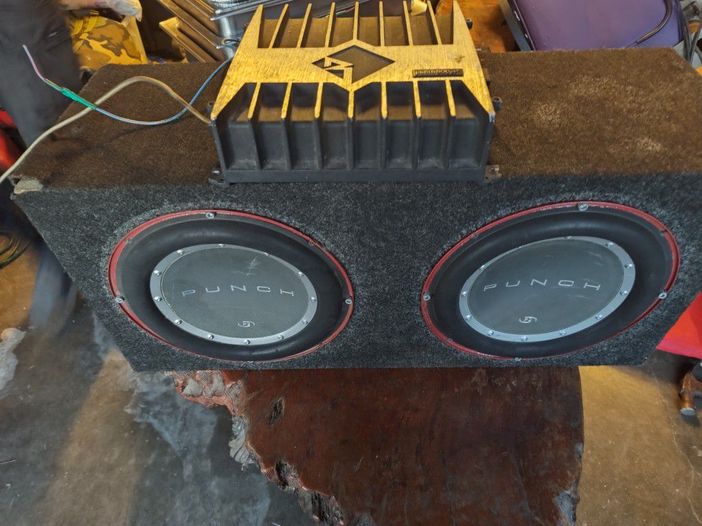 Rockford Fosgate And Amp Punch 