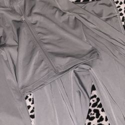 Gray Fashion Nova Two-piece Workout Set