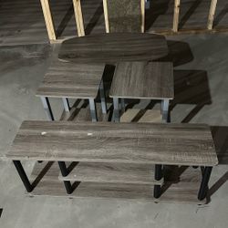 TV Stand, Coffee Table And End tables Set