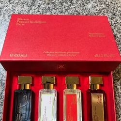 Baccarat Rouge Cologne set 