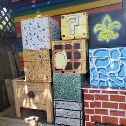 Handpainted Handmade Planters