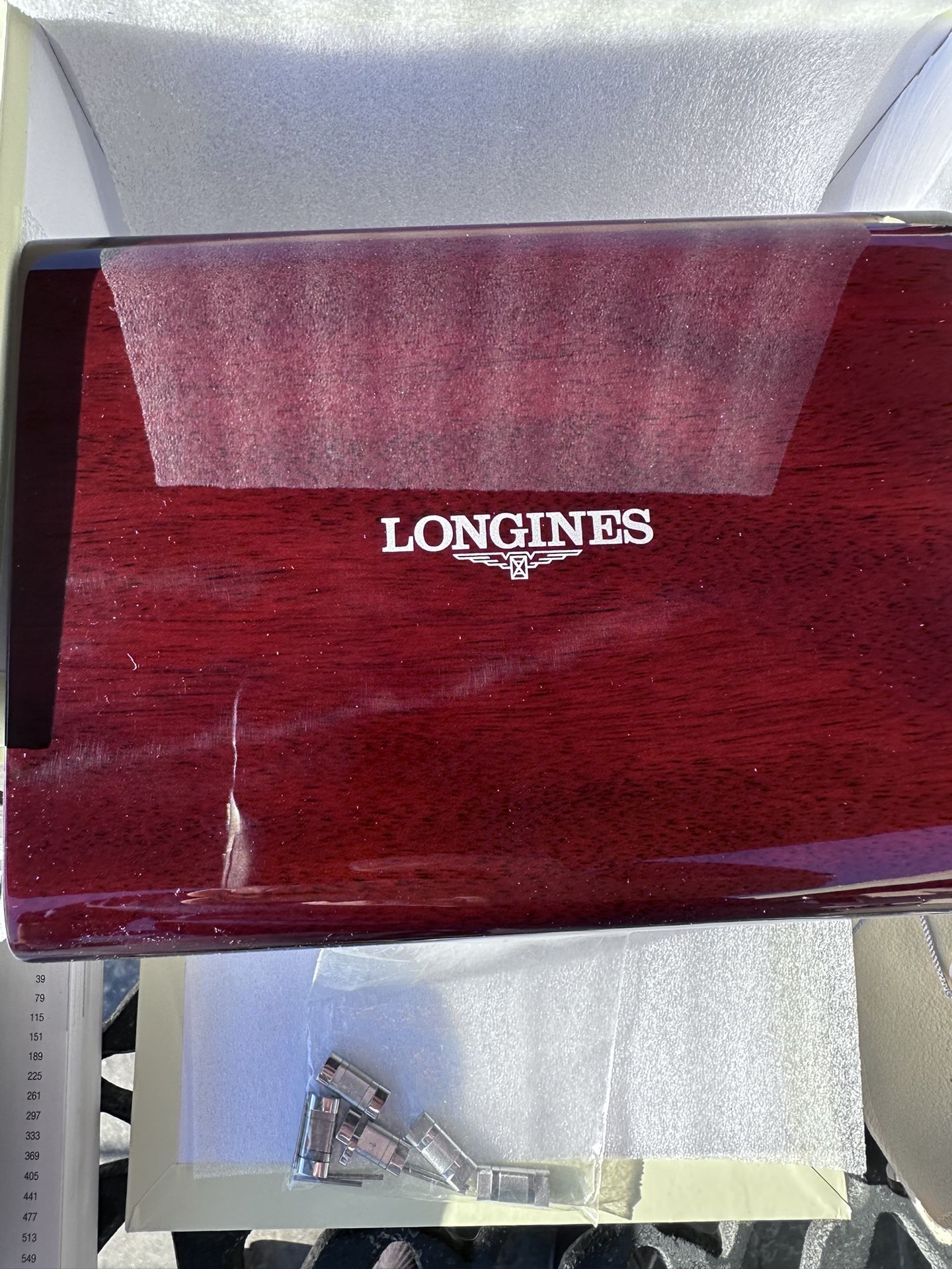 Longines Master Collection diamond Automatic Watch $1100 40mm