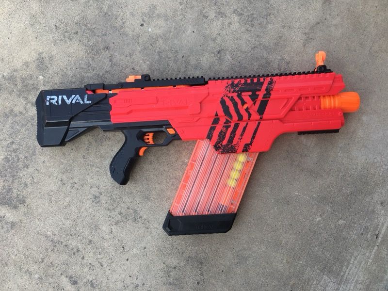 Nerf Rival at our garage sale