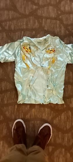 Vintage silk sleepwalker top