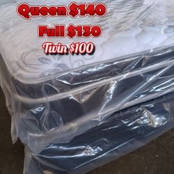 New Pillow Top Queen, Full, Twin 