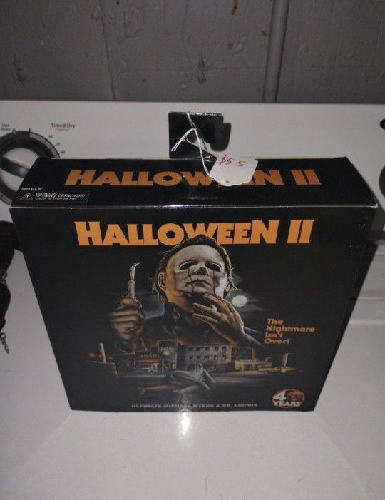 Halloween II 2 Dr Loomis Michael Myers Neca Horror Action Figure