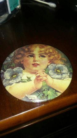 Beautiful hand vanity mirror