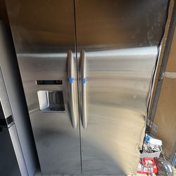 Kitchen Aid 48” Built In Side by Side