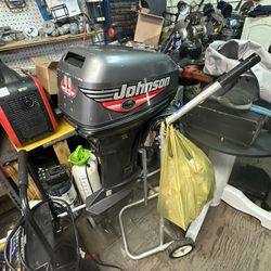 1999 Johnson 9 hp 2 stroke outboard motor