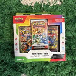 Pokemon First Partner Illustration Collection (Series 1)