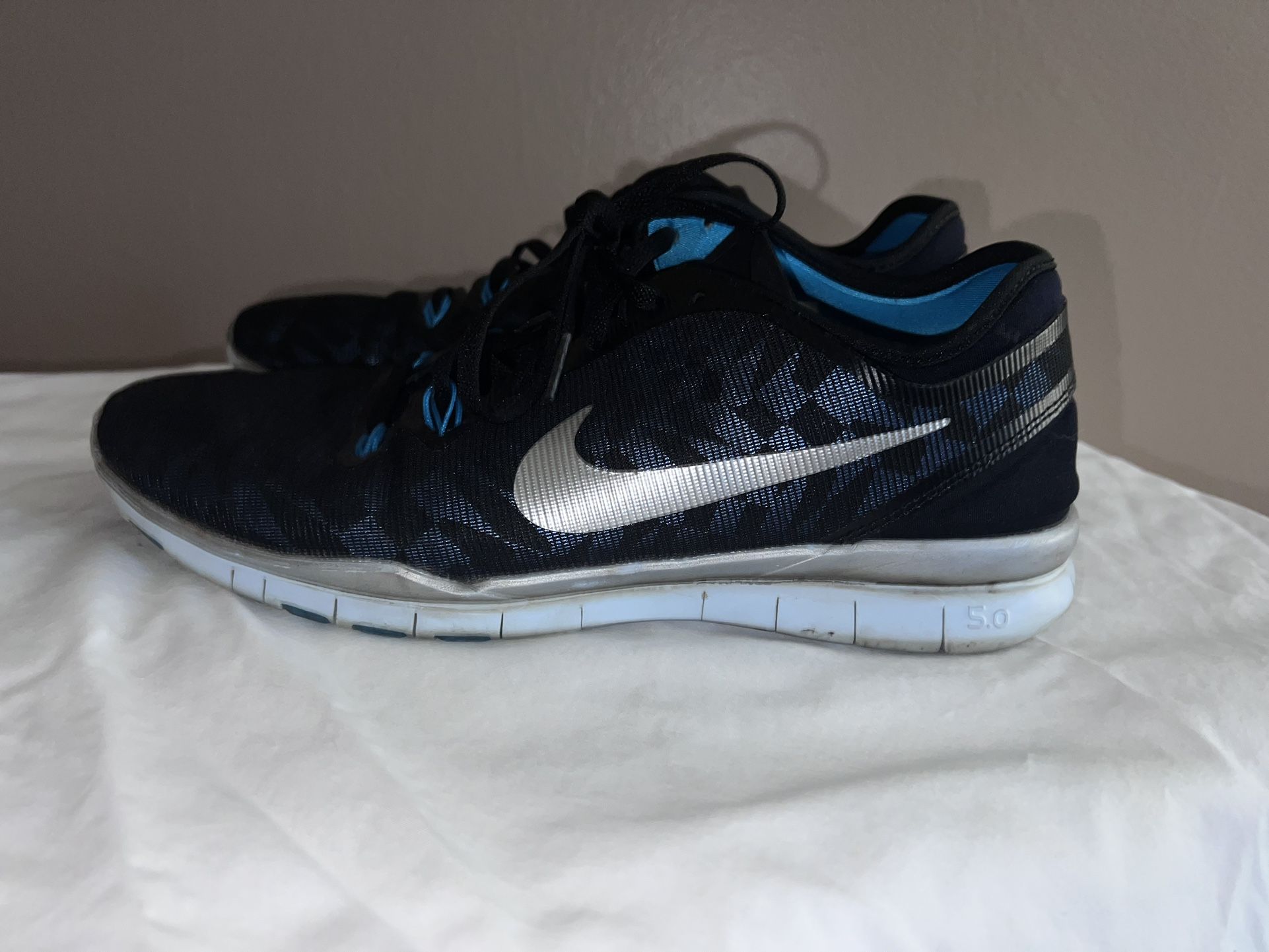 Nike Crossfit Blue/black Tennis Shoes Size 10 Pick Up Only