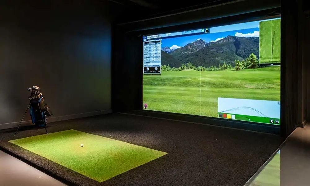 Golf Simulator- Tv Mount - projector -Media Room