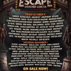 (2) 2-DAY Escape GA Wristbands