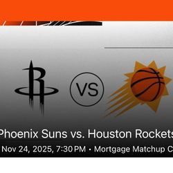 Phoenix Suns vs Houston Rockets 