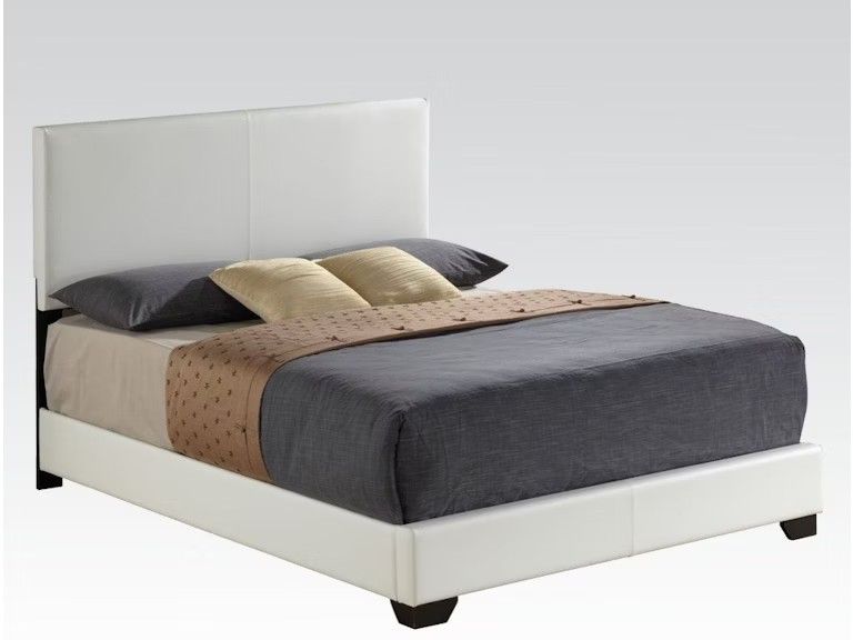New White Queen Bed Frame