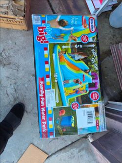 little tikes water slide
