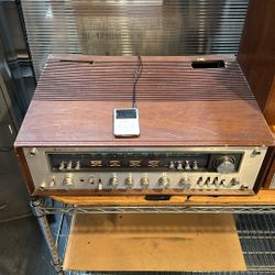 Kenwood KR - 9600 Monster Receiver With Wood Cabinet