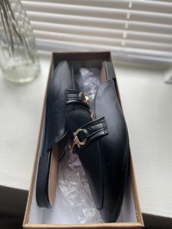 Black Flat Shoes 