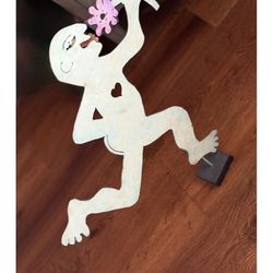 Whimsical Metal Sculpture by Judie Bomberger