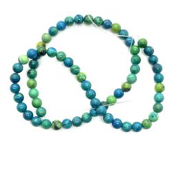 Strand Of 6mm Chrysocolla Beads 