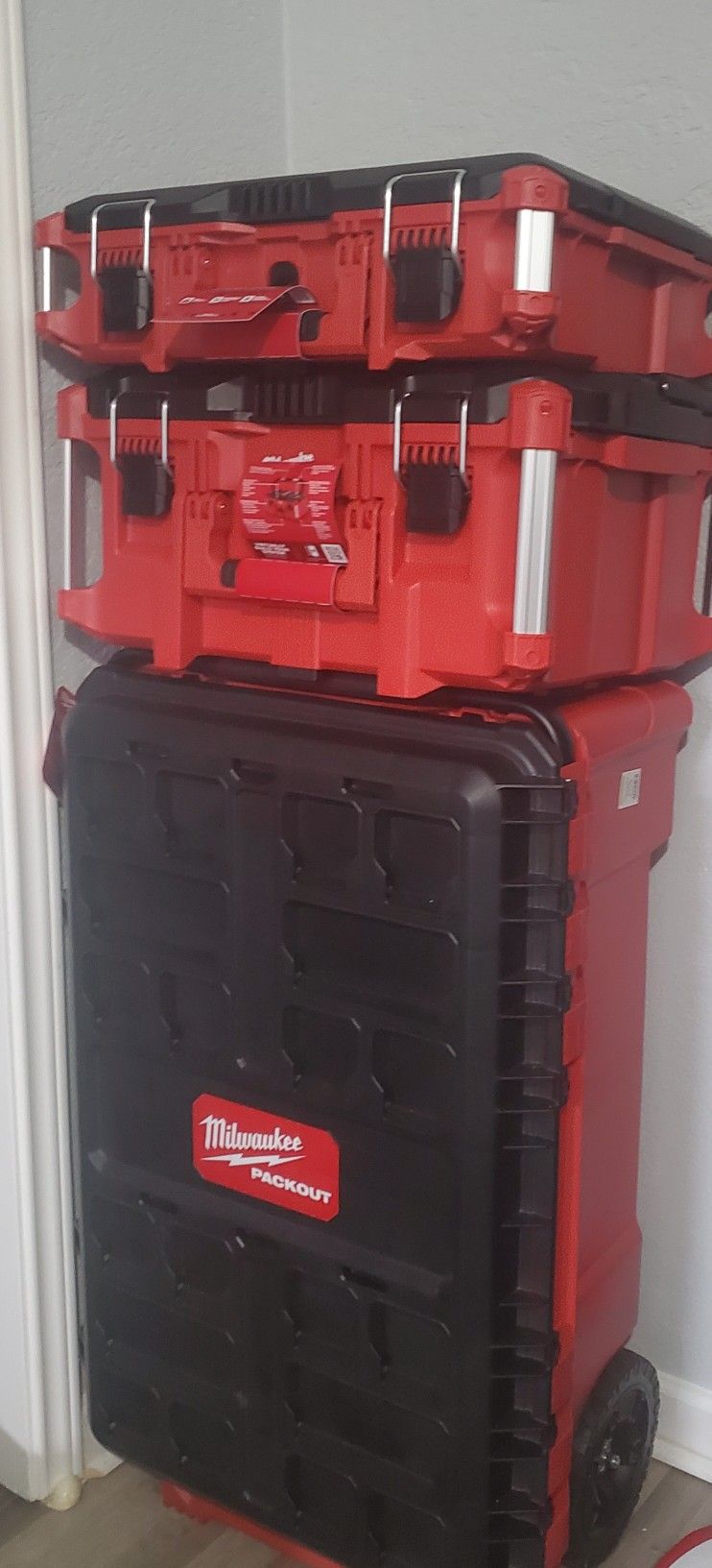 Milwaukee Tool Boxes And Rollout