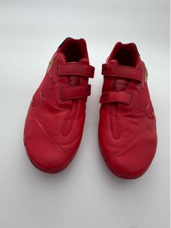 Puma Ferrari Red Leather Driving Shoes Sneakers Men’s Size 10