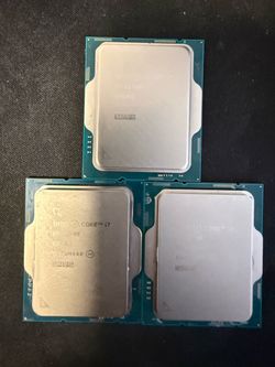Intel Core i7-12700 Processors – 3 Available