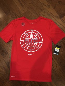 New Men’s NIKE ELITE Cotton Dri-Fit Tee sz Small
