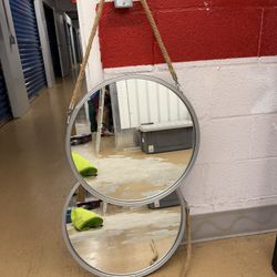 Set Of Two Coastal Mirrors