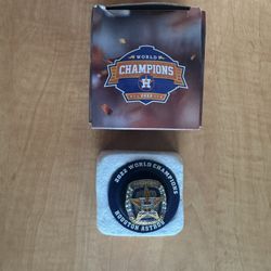 Houston Astros 2022 World Series Championship Ring (Dusty Baker Replica)