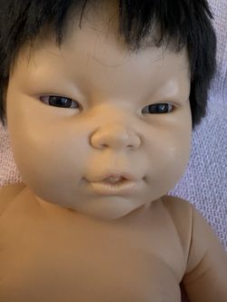 beautiful realistic asian baby doll