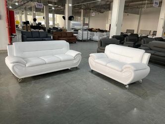 Sofa and loveseat