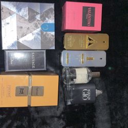Designer Perfume Collection – Dior, Armani, Le Labo, Valentino, Paco Rabanne