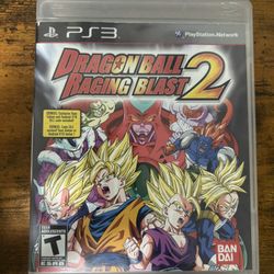 Dragon ball raging blast 2 For PS3 