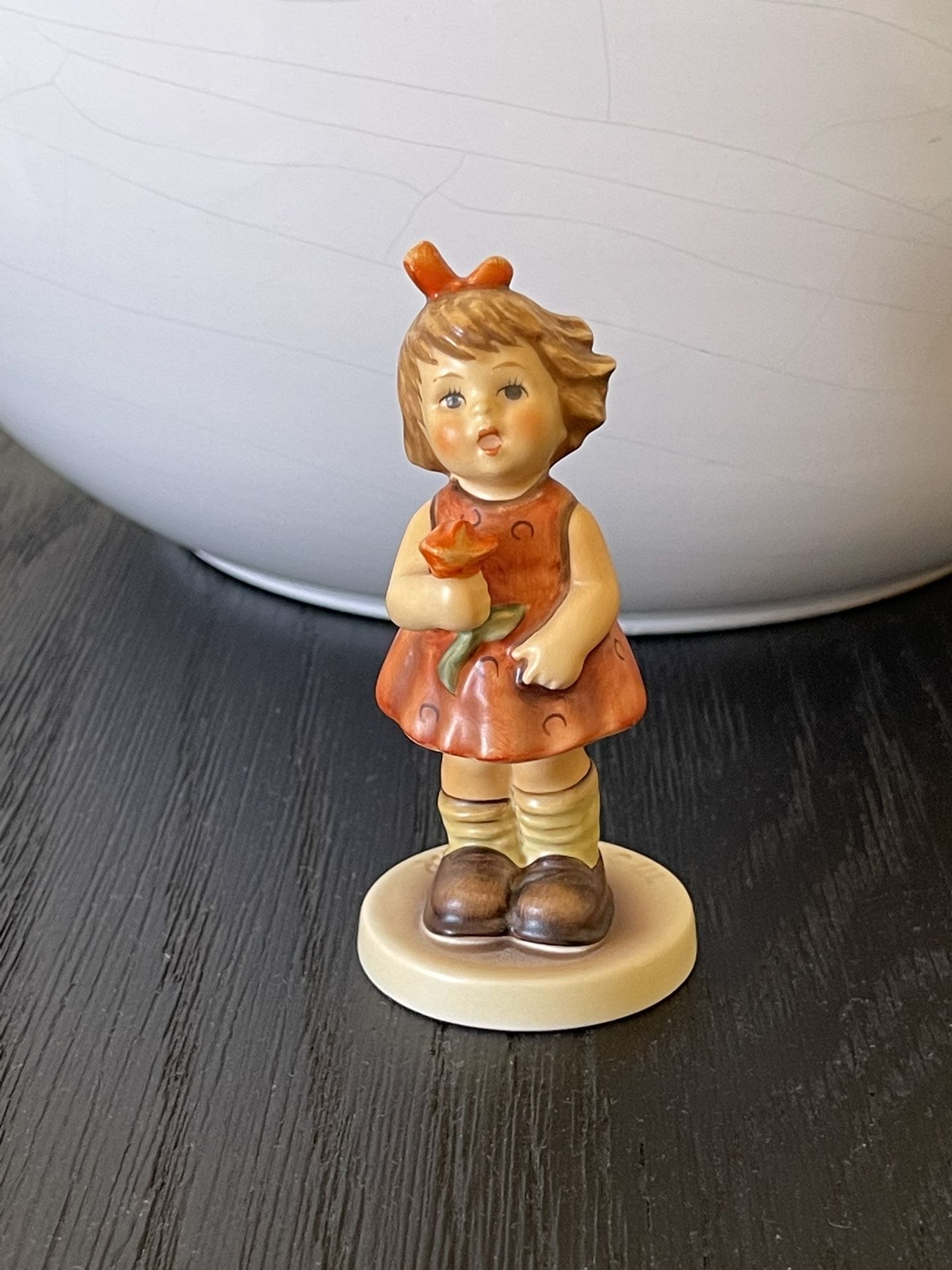 The "Roses Are Red" Goebel Hummel Figurine #762 - 1st Issue - TMK7 In Mint Condition