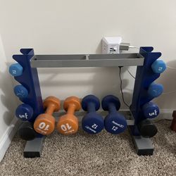 Weight Stands and Weights