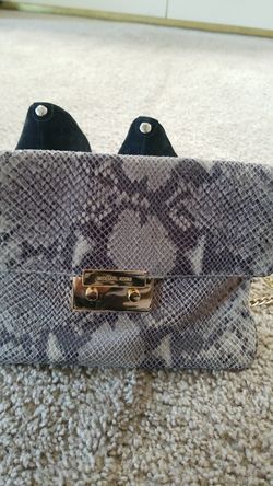 Set of michael kors purse and shoes