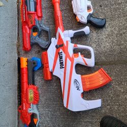 My Sons Nerf Guns