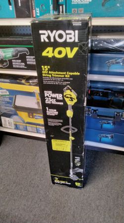 Ryobi 40V 15" String Trimmer (TOOL ONLY)